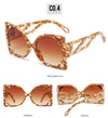 2024 new cross-border  large square sunglasses, fashion sunglasses