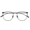 Titanium Geometric Glasses Frame ST10901