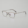 Retro Titanium Square Glasses Frame BY Y0045