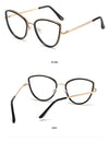 Light Metal Cat Eye Glasses