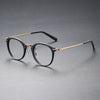 Brett Retro Full Rim Titanium Oval Glasses Frame