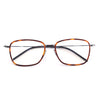 Charle Retro Titanium Square Glasses Frame