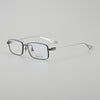 Kaelen Retro Titanium Square Glasses Frame