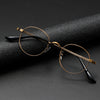 Alaric Titanium Round Glasses Frame