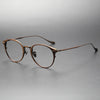 Hamm Titanium Oval Glasses Frame