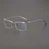 Urda Retro Titanium Square Glasses Frame