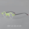 Benny Retro Round Acetate Glasses Frame