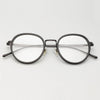 Titanium Vintage Round Eyeglasses Frames  RLT5911