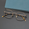 Retro Titanium Square Glasses Frame SC2205