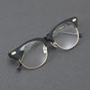 Titanium Vintage Round Eyeglasses Frames MS John Q