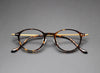 Meza Titanium Vintage Round Eyeglasses Frame