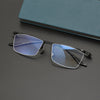 Urda Retro Titanium Square Glasses Frame