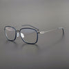 Retro Titanium Square Glasses Frame L1063