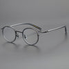 Lucian Titanium Round Glasses Frame