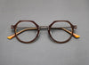 Titanium Geometric Glasses Frame SC8190