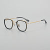 Jovan Retro Titanium Square Glasses Frame