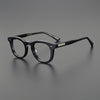 Bevens Acetate Round Glasses Frame