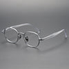 Collin Retro Titanium Square Glasses Frame