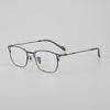 Retro Titanium Square Glasses Frame BY Y0045