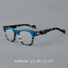 Blank Retro Square Acetate Glasses Frame