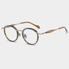 Icarus Titanium Vintage Round Eyeglasses Frames