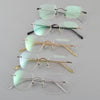 Retro Titanium Square Glasses Frame BY GMS122T