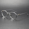 Titanium Vintage Round Eyeglasses Frames BUBBA-A