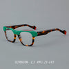 Blank Retro Square Acetate Glasses Frame