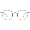 Titanium Vintage Round Eyeglasses Frames ST GWS-835