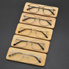 Titanium Vintage Oval Eyeglasses Frames 1106