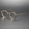 Titanium Vintage Round Eyeglasses Frames BUBBA-A