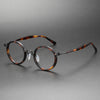 Titanium Vintage Round Eyeglasses Frames RLT5862