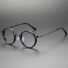 Kael Titanium Vintage Round Eyeglasses Frames