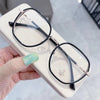 Geometric Metal Glasses Frames M2857