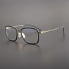 Charle Retro Titanium Square Glasses Frame