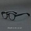 Wakely Retro Round Acetate Glasses Frame