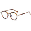 Icarus Titanium Vintage Round Eyeglasses Frames