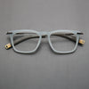 Chick Retro Titanium Square Glasses Frame