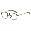 Retro Titanium Square Glasses Frame 07519