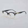 Titanium Vintage Round Eyeglasses Frames MS John Q