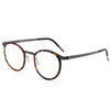 Leander Titanium Vintage Round Eyeglasses Frames