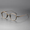 Sora Titanium Vintage Round Eyeglasses Frames SM8016