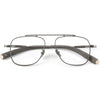 Titanium Aviator Square Glasses Frames ST LSA105