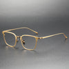 Retro Titanium Square Glasses Frame KJ-40A