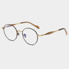 Titanium Vintage Round Eyeglasses Frames  ARLT6058