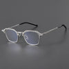 Titanium Geometric Glasses Frame ZY 04T