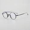 Sylas Titanium Vintage Round Eyeglasses Frames