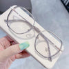 Geometric Metal Glasses Frames M2857