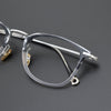 Roderick Titanium Vintage Square Eyeglasses Frames