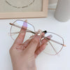 Geometric Metal Glasses Frames H5237